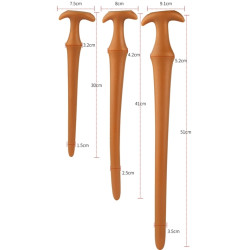 TheAssGasm Gode long Ultra Slim M 40 x 4.2cm